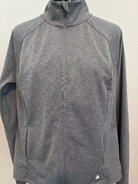 Tek Gear Performance Zip Jacket -Lightweight Athletic Jacket, Large